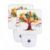 Night Light Set Of 2, A Colorful Tree With A Music Theme. -Cute Night Light Shop 8bc801b4ebe9e00a67a56be2fd44b5c7c726a88e