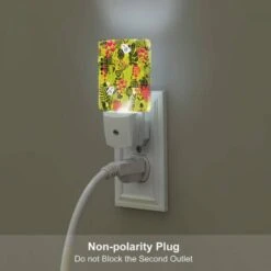 Night Light Set Of 2, A Colorful Floral Pattern With A Bird And A Frog. 6 Night Light Set Of 2, A Colorful Floral Pattern With A Bird And A Frog. -Cute Night Light Shop 8d0e506b9e88c5098d7df235d46877e4ae13ddf7