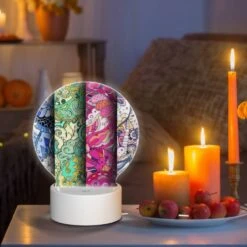 Round Acrylic Night Light, Four Different Colored Designs Of A Bird. -Cute Night Light Shop 8d6d635fe8b46cfc244b636aab3f2d5d3f979a88