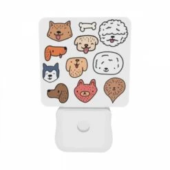 Night Light Set Of 2, A Collection Of Different Colored Dog And Cat Stickers. 9 Night Light Set Of 2, A Collection Of Different Colored Dog And Cat Stickers. -Cute Night Light Shop 8e87e62c1b920fabc17795760403377f8f58662a