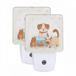 Night Light Set Of 2, A Dog