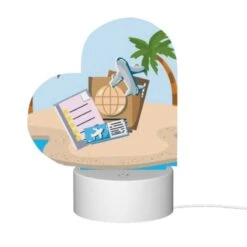 Love Acrylic Night Light, A Collection Of Travel Documents And A Suitcase Are Placed On A Sandy Beach. 11 Love Acrylic Night Light, A Collection Of Travel Documents And A Suitcase Are Placed On A Sandy Beach. -Cute Night Light Shop 90d1023b0945fc60ac9a5c96709a46dd8d1a2a4e