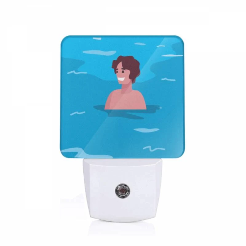 Night Light, A man is swimming in the ocean Night Light, A Man Is Swimming In The Ocean -Cute Night Light Shop 923efab5f78d940014f2989470a539e5dba8383f