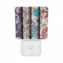 Night Light Set Of 2, Three Colorful Books With Different Designs On The Cover. -Cute Night Light Shop 939f33f9aa6c1203fc6d6a7ed894a00ef7838af0