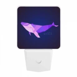 Night Light, A Purple And Pink Whale Is Shown In A Blue Background. -Cute Night Light Shop 96621b86fb4dba68a7569af1e1f7f5a93ed77cac
