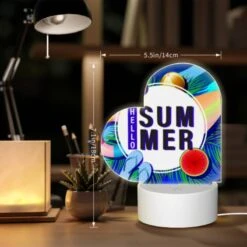Love Acrylic Night Light, A Colorful Advertisement For Summer. -Cute Night Light Shop 97c1dd44b93fff53922a9606a737eddc06f6f086