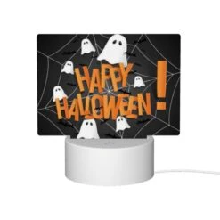 Rectangular Acrylic Night Light, A Spider Web With Ghost And Bats On It. 11 Rectangular Acrylic Night Light, A Spider Web With Ghost And Bats On It. -Cute Night Light Shop 984bfc4ce049853234002aeb6a7f0677bd3ac6ed