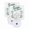 Night Light Set Of 2, A Poster Advertising A Beach In Bali -Cute Night Light Shop 98925ecde386773018beefa0e07005cab00ef846