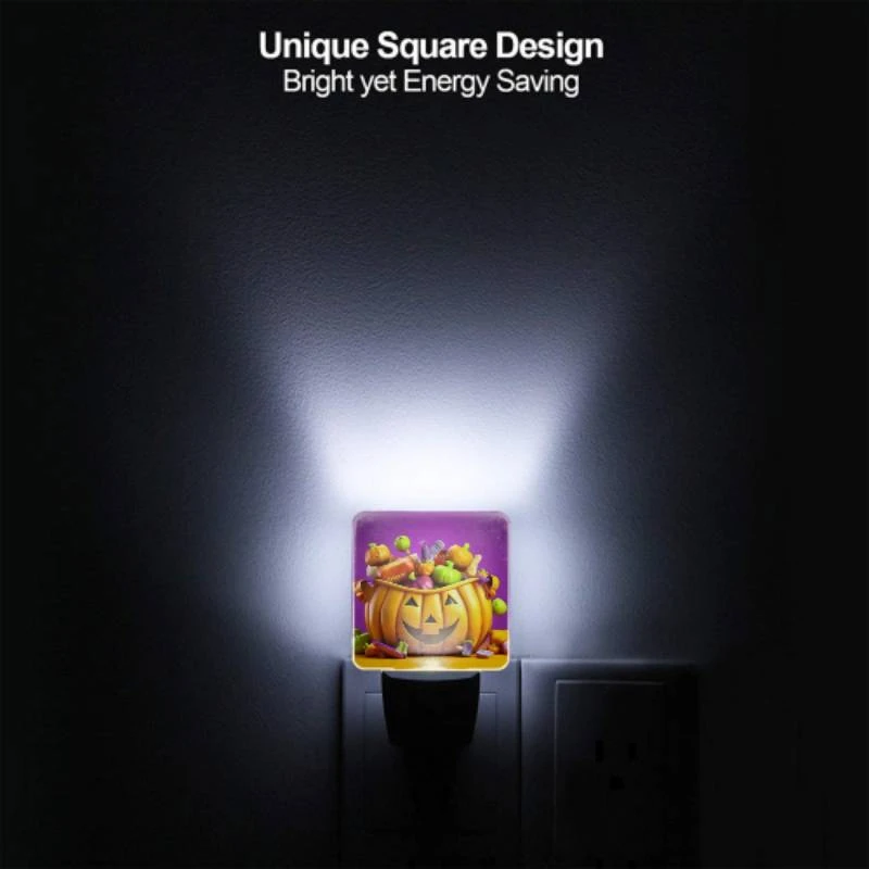 Night Light, A cartoon pumpkin with a smiling face and a basket full of candy. Night Light, A Cartoon Pumpkin With A Smiling Face And A Basket Full Of Candy. -Cute Night Light Shop 9a938b905a61a174b3f202453595111660ea07d8