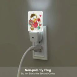 Night Light, A Colorful Umbrella Is Surrounded By Various Flowers And Birds. -Cute Night Light Shop 9ab74571a2a3b2dbb61935b615704f1a56240a37