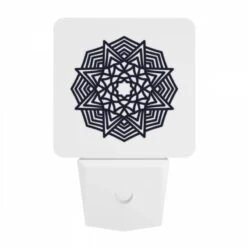 Night Light, A Black And White Geometric Design. -Cute Night Light Shop 9bc0f2b7e303719f04864e84215d8bc76d43222d