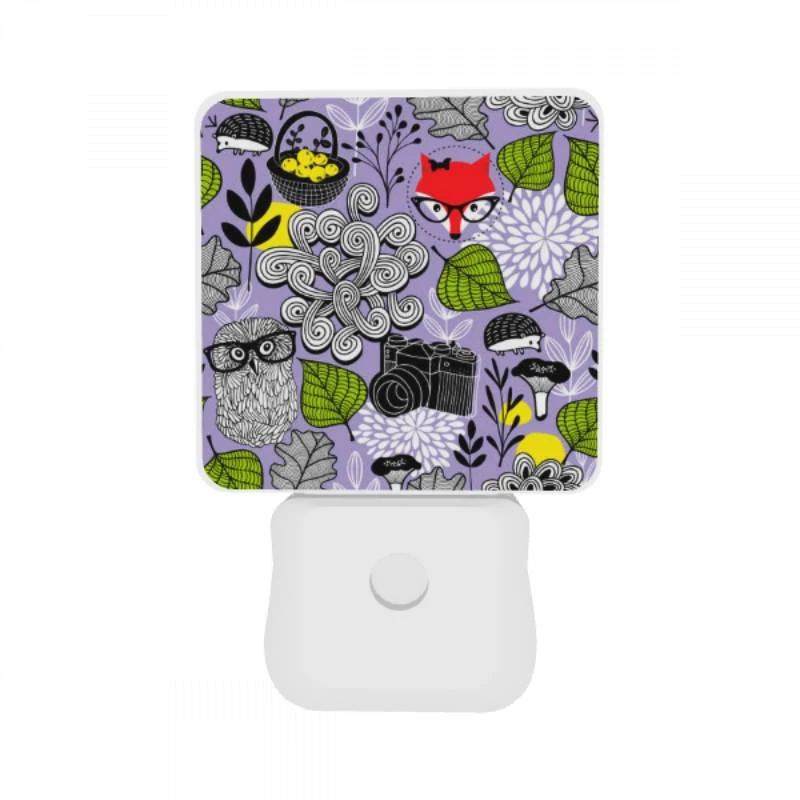 Night Light Set of 2, A colorful and whimsical design featuring a fox Night Light Set Of 2, A Colorful And Whimsical Design Featuring A Fox -Cute Night Light Shop 9c78ffcfc4979acfaaa0266f08dcd70b5955aa53