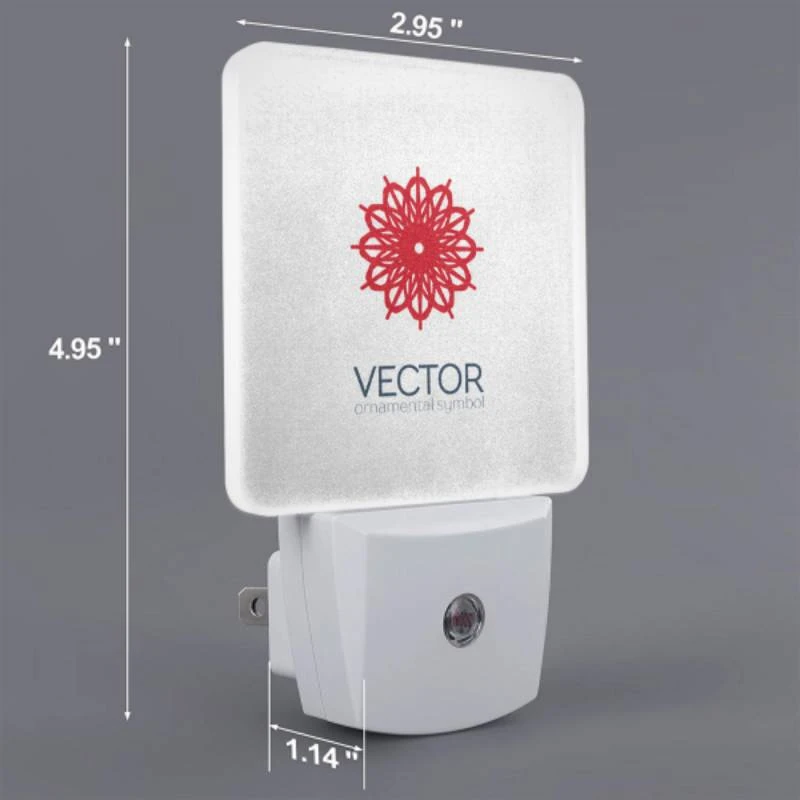 Night Light Set of 2, A red and white circular design with a white background. Night Light Set Of 2, A Red And White Circular Design With A White Background. -Cute Night Light Shop 9e3bfdccb0c7e3dcc007abe08ade58ba6024c7d0