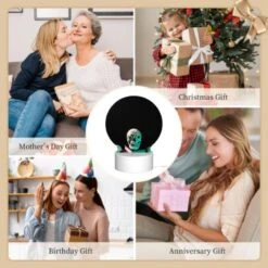 Round Acrylic Night Light, A Stack Of Books With A Skull On Top. -Cute Night Light Shop 9e928ef3e80798c4ccc6416d6c054c37651571ff