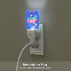 Night Light, A Colorful Surfing Zone Sign With A Pink And Blue Background. -Cute Night Light Shop 9f9aef40d351e2cc8a134536b14cdb0a47693e1f