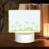 Rectangular Acrylic Night Light, A Beautiful Beach Scene With Palm Trees And A Sunny Sky. -Cute Night Light Shop 9fc94e0d34e7f8e712daf5f56324e61407e84632