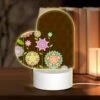 Love Acrylic Night Light, A Colorful Flower Arrangement With A Green Stem. -Cute Night Light Shop a055d91303fbd274cff339962dc1e53659bf4c64