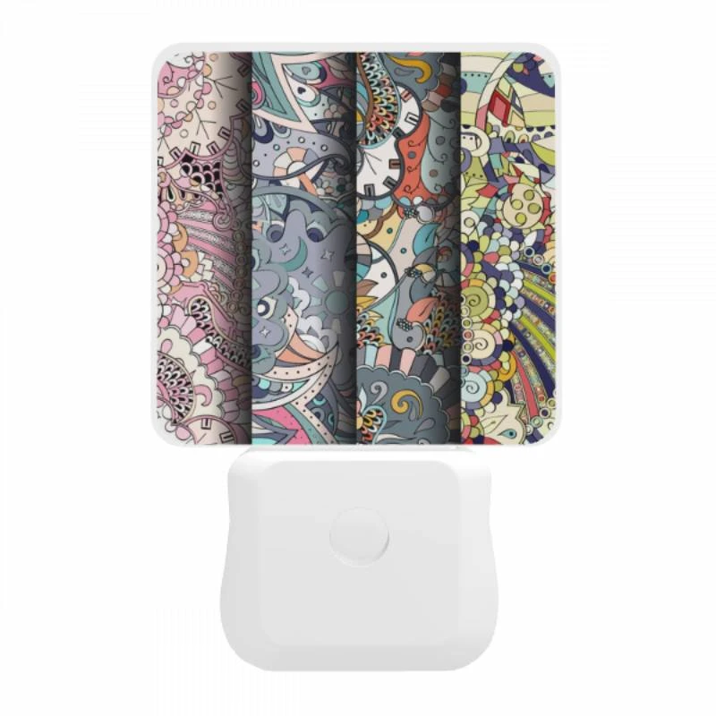 Night Light, Three colorful clocks are displayed on a wall. Night Light, Three Colorful Clocks Are Displayed On A Wall. -Cute Night Light Shop a1188a262284414a90d1876359e38164dca308af