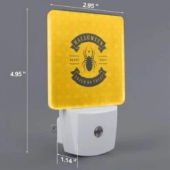 Night Light Set Of 2, A Spider Is The Centerpiece Of A Halloween Night Poster. 3 Night Light Set Of 2, A Spider Is The Centerpiece Of A Halloween Night Poster. -Cute Night Light Shop a1771831949ae4b9d87f2c860646965821e5a3d1