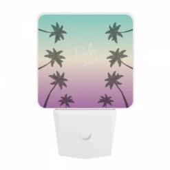 Night Light, A Colorful Beach Scene With A Purple And Blue Background. -Cute Night Light Shop a28e4674555bdd03dd72b0f767a433101e988354