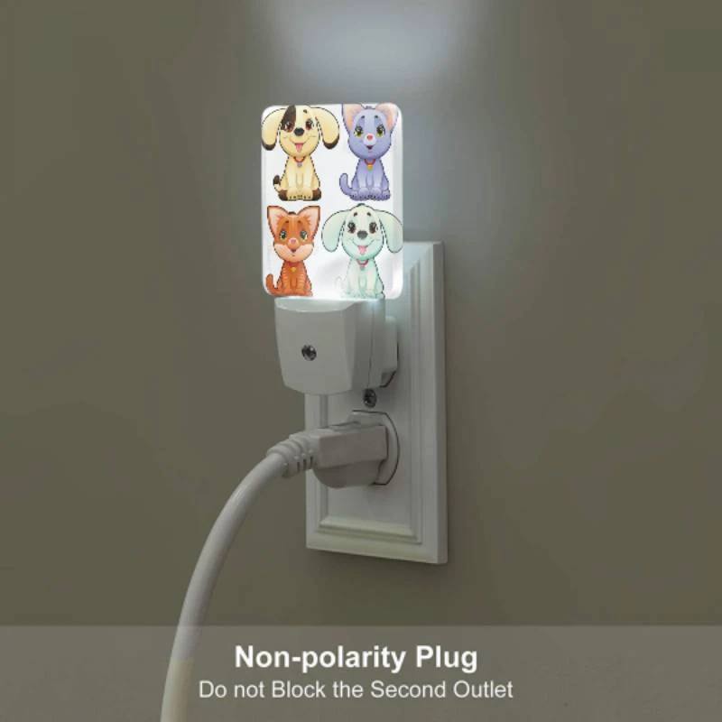 Night Light Set of 2, Four different colored cats are sitting down. Night Light Set Of 2, Four Different Colored Cats Are Sitting Down. -Cute Night Light Shop a30599afd8186e65a6ac1d16640daad3be46911b