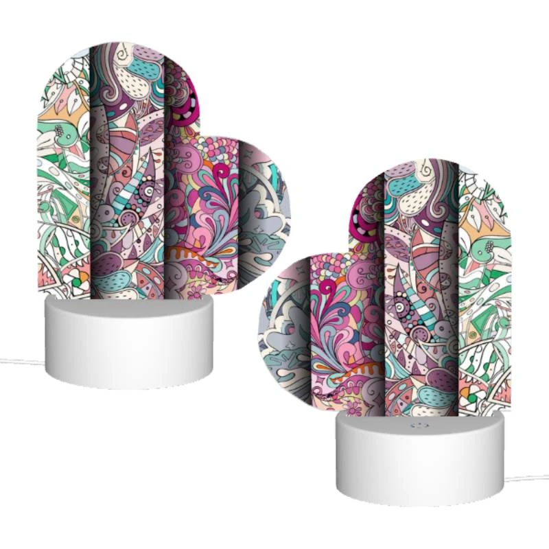 Love Acrylic Night Light, Three colorful and intricate designs are displayed side by side. Love Acrylic Night Light, Three Colorful And Intricate Designs Are Displayed Side By Side. -Cute Night Light Shop a5c5899d793b06ce5efe1f09ce1882e876a0c887