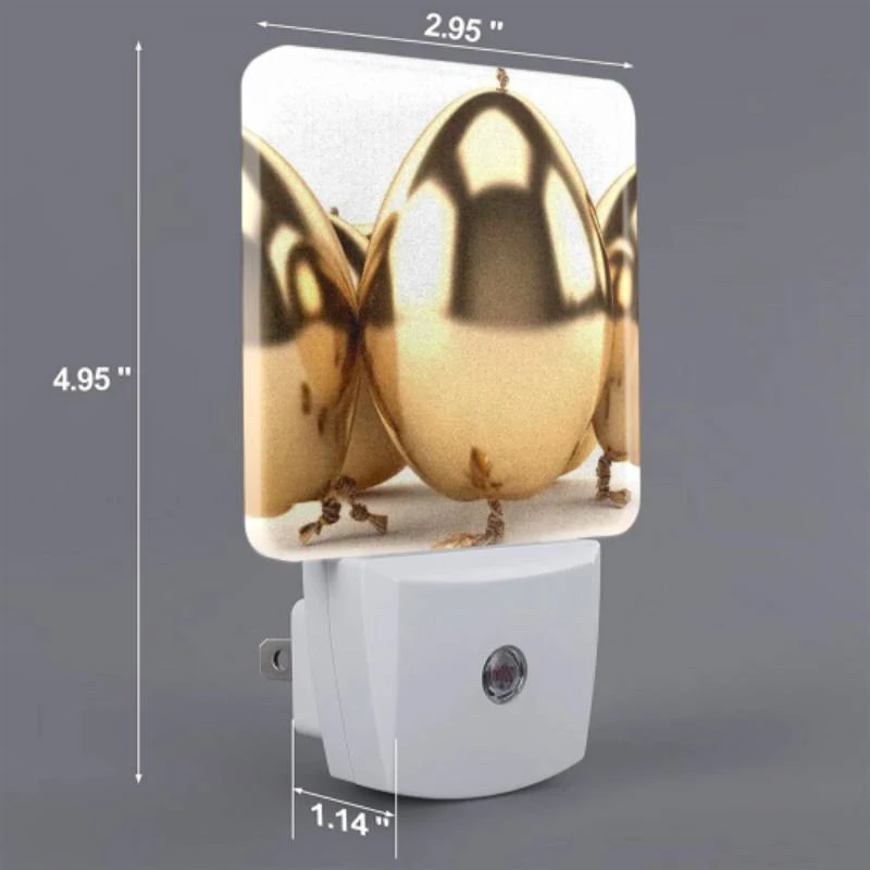 Night Light Set of 2, A group of gold eggs are sitting on a white background. Night Light Set Of 2, A Group Of Gold Eggs Are Sitting On A White Background. -Cute Night Light Shop a67e7da286132d9bfc72fa2e4cfaea75911a5aea
