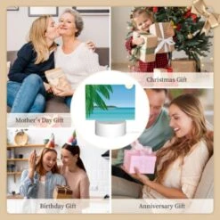 Rectangular Acrylic Night Light, A Beautiful Beach Scene With A Palm Tree And A Moon In The Sky. 9 Rectangular Acrylic Night Light, A Beautiful Beach Scene With A Palm Tree And A Moon In The Sky. -Cute Night Light Shop a67f0cd04a17bf63f03ab6d5fb1050da6e4c29cf