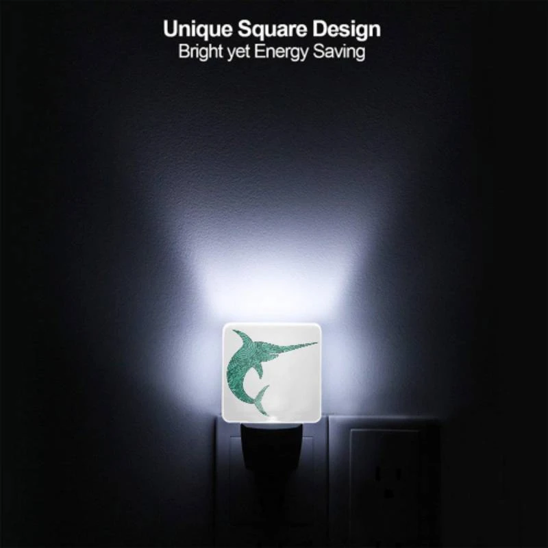 Night Light Set of 2, A green dolphin with a blue tail. Night Light Set Of 2, A Green Dolphin With A Blue Tail. -Cute Night Light Shop a741d97a9fe2056681a7dd132c908406e70cc69d