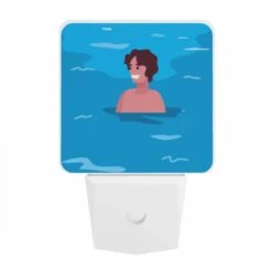 Night Light, A Man Is Swimming In The Ocean 9 Night Light, A Man Is Swimming In The Ocean -Cute Night Light Shop a80d83bced03652d7e9efbb7783d0f9f824201ab