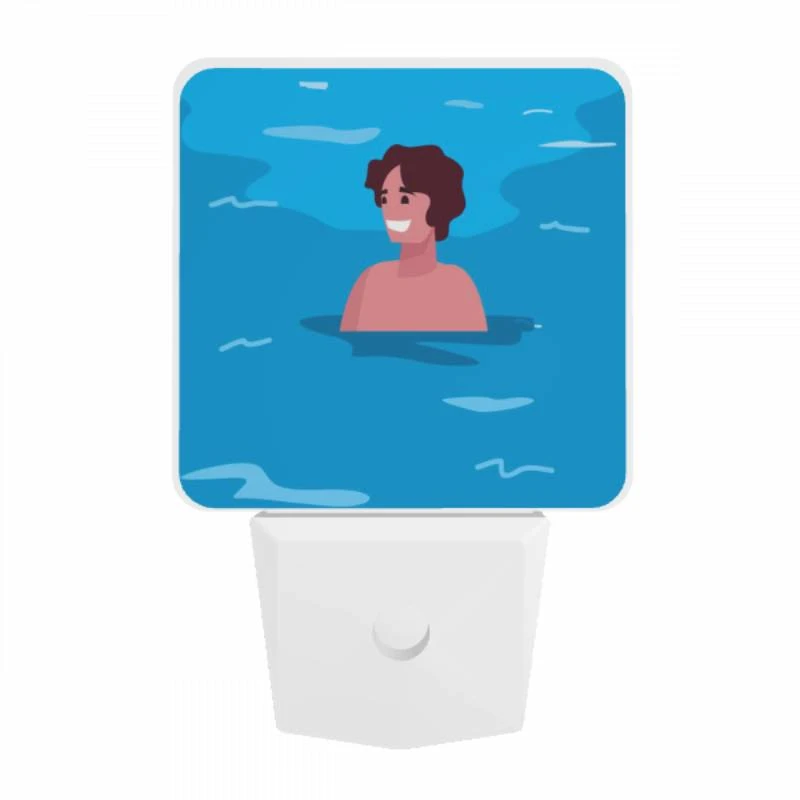 Night Light, A man is swimming in the ocean Night Light, A Man Is Swimming In The Ocean -Cute Night Light Shop a80d83bced03652d7e9efbb7783d0f9f824201ab