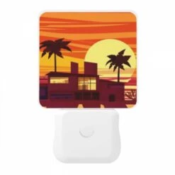 Night Light, A House With A Sunset In The Background. -Cute Night Light Shop a9b5096dcced30853f6b9514a925060088cbab8c