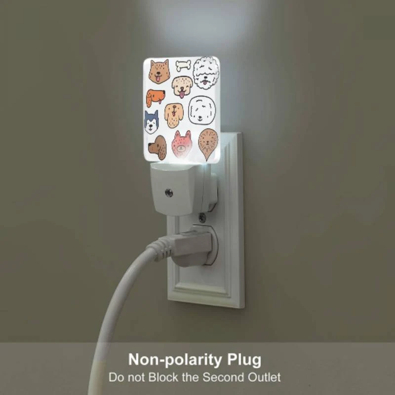 Night Light Set of 2, A collection of different colored dog and cat stickers. Night Light Set Of 2, A Collection Of Different Colored Dog And Cat Stickers. -Cute Night Light Shop ace3c5c8cba323190cc51a0f1ab072d10176d1b3