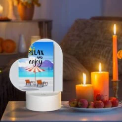 Love Acrylic Night Light, A Colorful Beach Scene With A Sun Umbrella And Two Chairs. 8 Love Acrylic Night Light, A Colorful Beach Scene With A Sun Umbrella And Two Chairs. -Cute Night Light Shop af69786572def00e41ef4276379dc5ed3d5db1c7