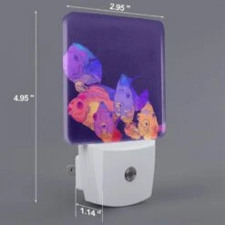 Night Light, A Group Of Fish With Different Colors And Sizes. -Cute Night Light Shop af8e499f86d70341a341b1d3a6fafc514ca16e01
