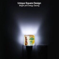 Night Light, A Woman Is Holding A Surfboard In Front Of A Tropical Beach. -Cute Night Light Shop af922b5a300b8b842eb62616c7c1699600542e71