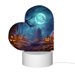 Love Acrylic Night Light, A Night Scene With A Full Moon And A Bunch Of Pumpkins. -Cute Night Light Shop afdda00d57d2b1f82c942826604637bc53d038d4