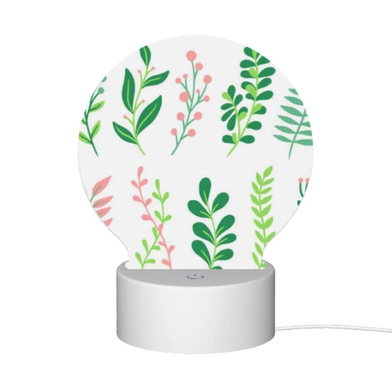 Round Acrylic Night Light, A collection of six different plants Round Acrylic Night Light, A Collection Of Six Different Plants -Cute Night Light Shop b21ad432e4b14b5b164c40779ec46a2c44cb57b9