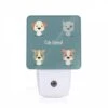 Night Light, Four Different Colored Dogs Are Shown In A Row. 1 Night Light, Four Different Colored Dogs Are Shown In A Row. -Cute Night Light Shop b360dbf2c3b69bc7ef6036bb3c6d9fa39b02f060