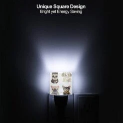 Night Light Set Of 2, Four Different Colored Dogs Are Shown In A Row. -Cute Night Light Shop b3e82603a2fcbef4235f83bd87360938524840e4