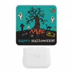 Night Light, A Tree With A Skull On It And A Bone In Front Of It. -Cute Night Light Shop b50c2332c917ff07f91273c51c7098538fe070dd