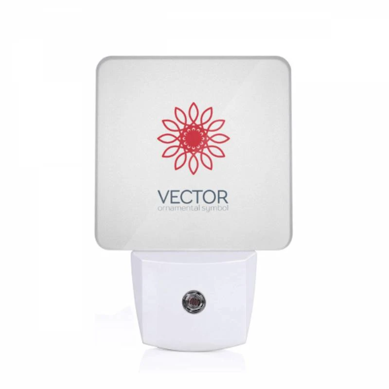 Night Light, A red and white flower with a red center. Night Light, A Red And White Flower With A Red Center. -Cute Night Light Shop b544e72224935ff5016499a49b673242b5845aee