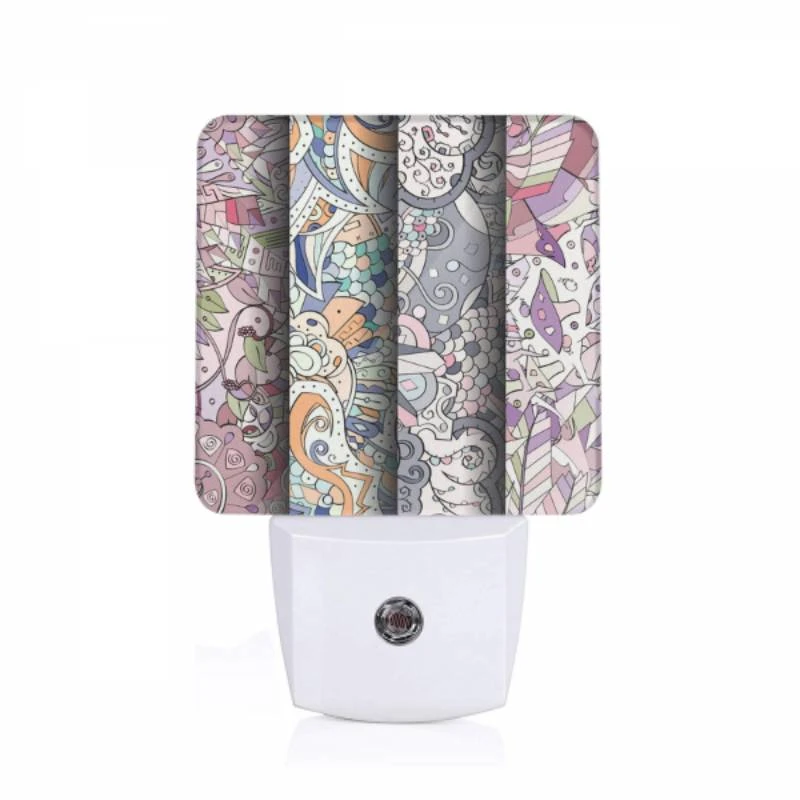 Night Light, Three colorful paintings are displayed side by side. Night Light, Three Colorful Paintings Are Displayed Side By Side. -Cute Night Light Shop b6eb9b839503930b1de00d0638430b18d7eca055