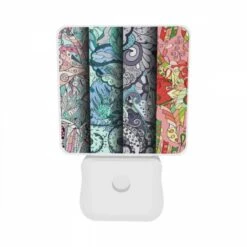 Night Light Set Of 2, Four Different Colored Designs Of A Flower. -Cute Night Light Shop b74770f775512308ed3c55bc4c71957db898d43a