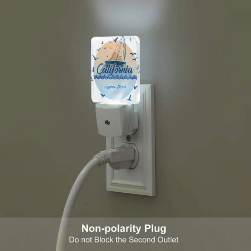 Night Light, A blue and white logo for California. Night Light, A Blue And White Logo For California. -Cute Night Light Shop b824cf85ab5b9d8f2743af6bd4894077d2558f26