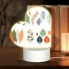 Love Acrylic Night Light, A Collection Of Leaves In Different Colors.