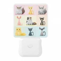 Night Light, A Collection Of Cats In Various Colors And Poses. -Cute Night Light Shop bc34595d202b7f05eba0e2d090d8c15b256555fd