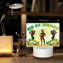 Rectangular Acrylic Night Light, A Colorful Advertisement For Rio De Janeiro. 7 Rectangular Acrylic Night Light, A Colorful Advertisement For Rio De Janeiro. -Cute Night Light Shop bcca89e9724551b1aab7d9b71fe7ae9e574234fa