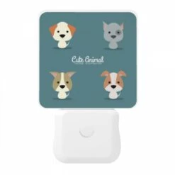 Night Light, Four Different Colored Dogs Are Shown In A Row. -Cute Night Light Shop bccea78edd1ee56e25a69baff26d43892acab85e