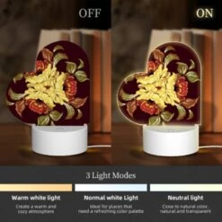 Love Acrylic Night Light, A Colorful Flower Design With Yellow -Cute Night Light Shop c0564b22c1b8b39d0ac0ca87a66769df03ae70a3